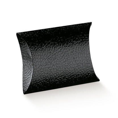 Cajas Ovaladas - Negro - "Piel"