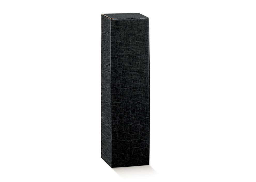 Caixas para 1 Garrafa - Preto - "Seta"
