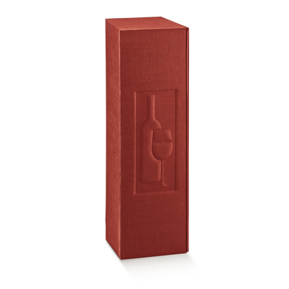 Caixa para 1 Garrafa Magnum - Bordeaux - "Seta"