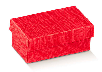 Caixas com Tampa e Fundo - Vermelho - "Seta"