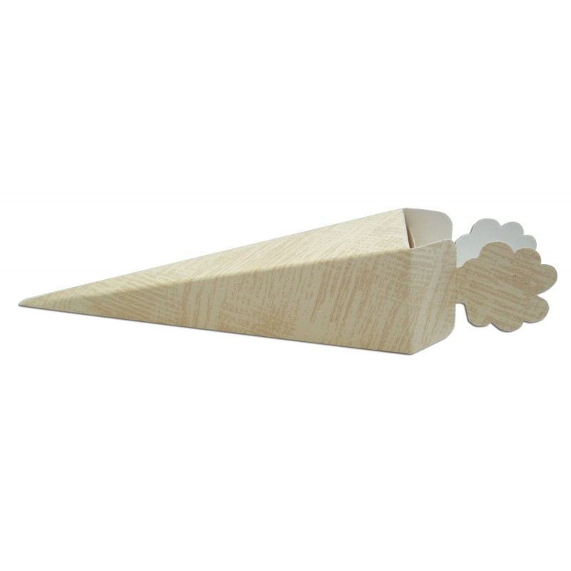 Conos Cuadrados - Beige - "Tela Neutra"
