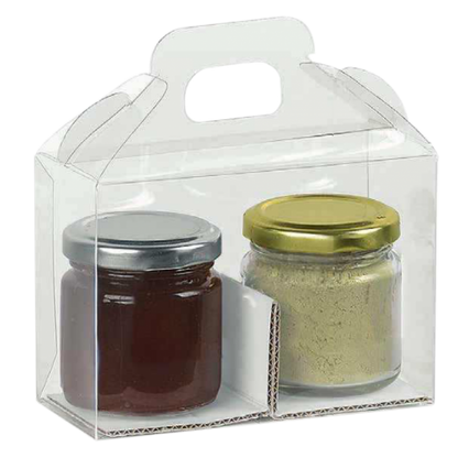 PVC Boxes for Bottles - Transparent
