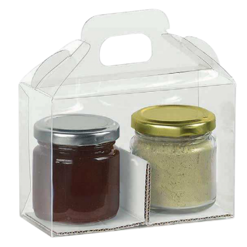 PVC Boxes for Bottles - Transparent