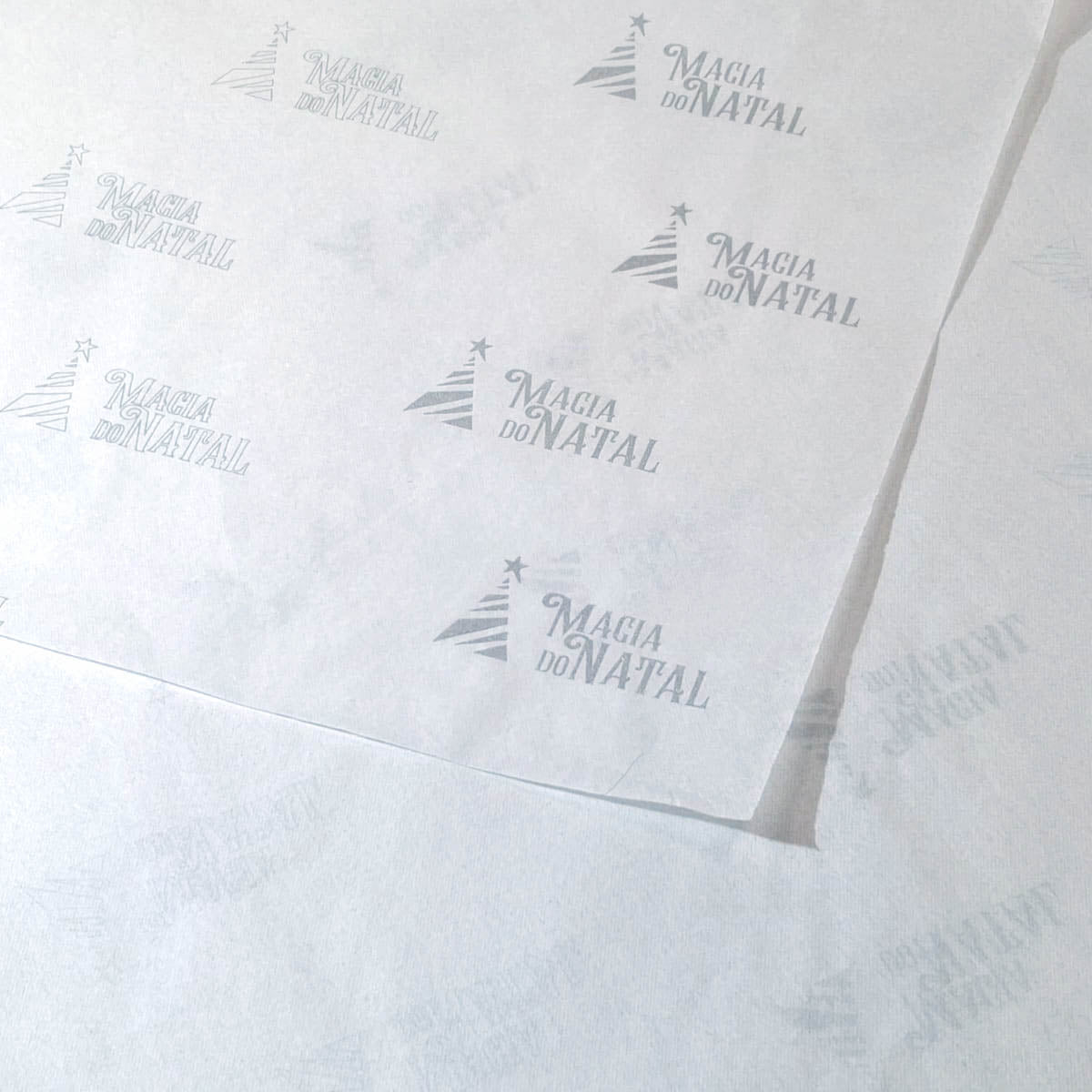 Papel de Seda 17g - Plata - Magia de Navidad
