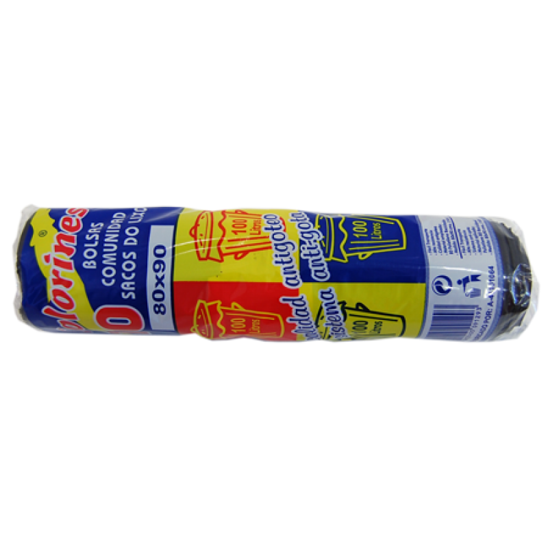 Low-Density (LD) Bin Liners on a Roll - Black Eco - 30 Litres