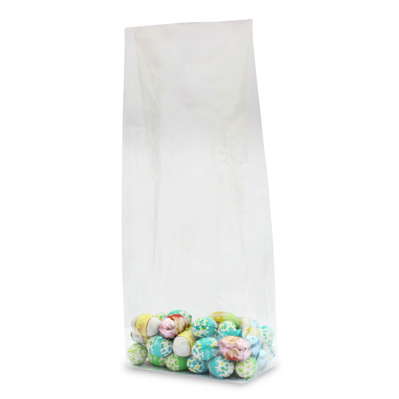 PPC Bags with Square Bottom - Transparent