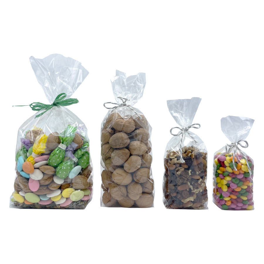 PPC Bags with Square Bottom - Transparent