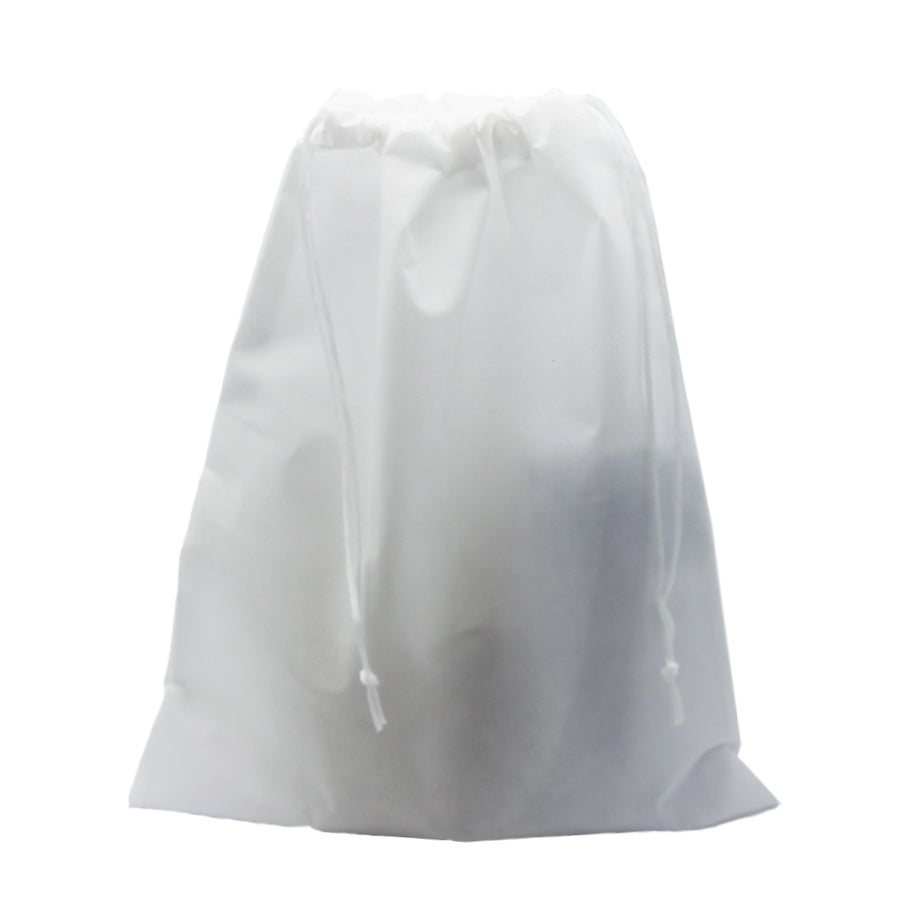 Saco TNT 80g para Lavandaria com Cordão de Correr - Branco
