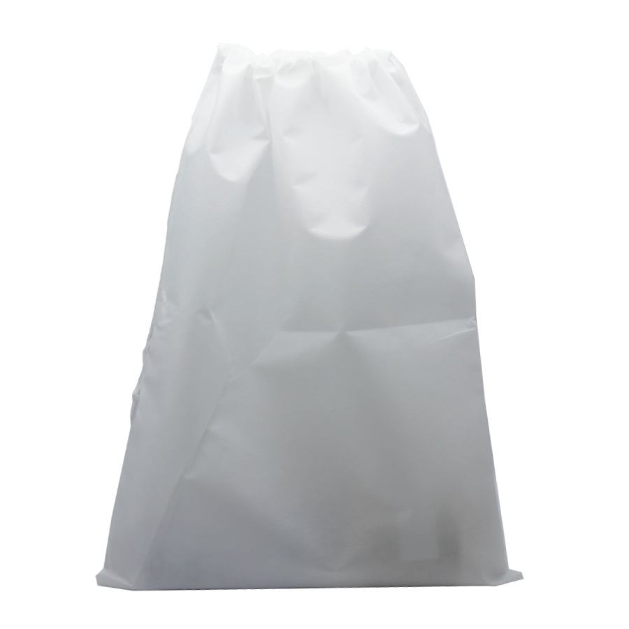 Saco TNT 80g para Lavandaria com Cordão de Correr - Branco