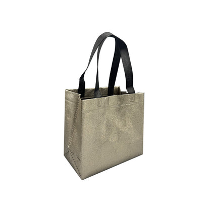 Sacos em TNT Laminado - Ouro - "Glitter"