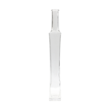 Emerald Glass Bottle - Clear